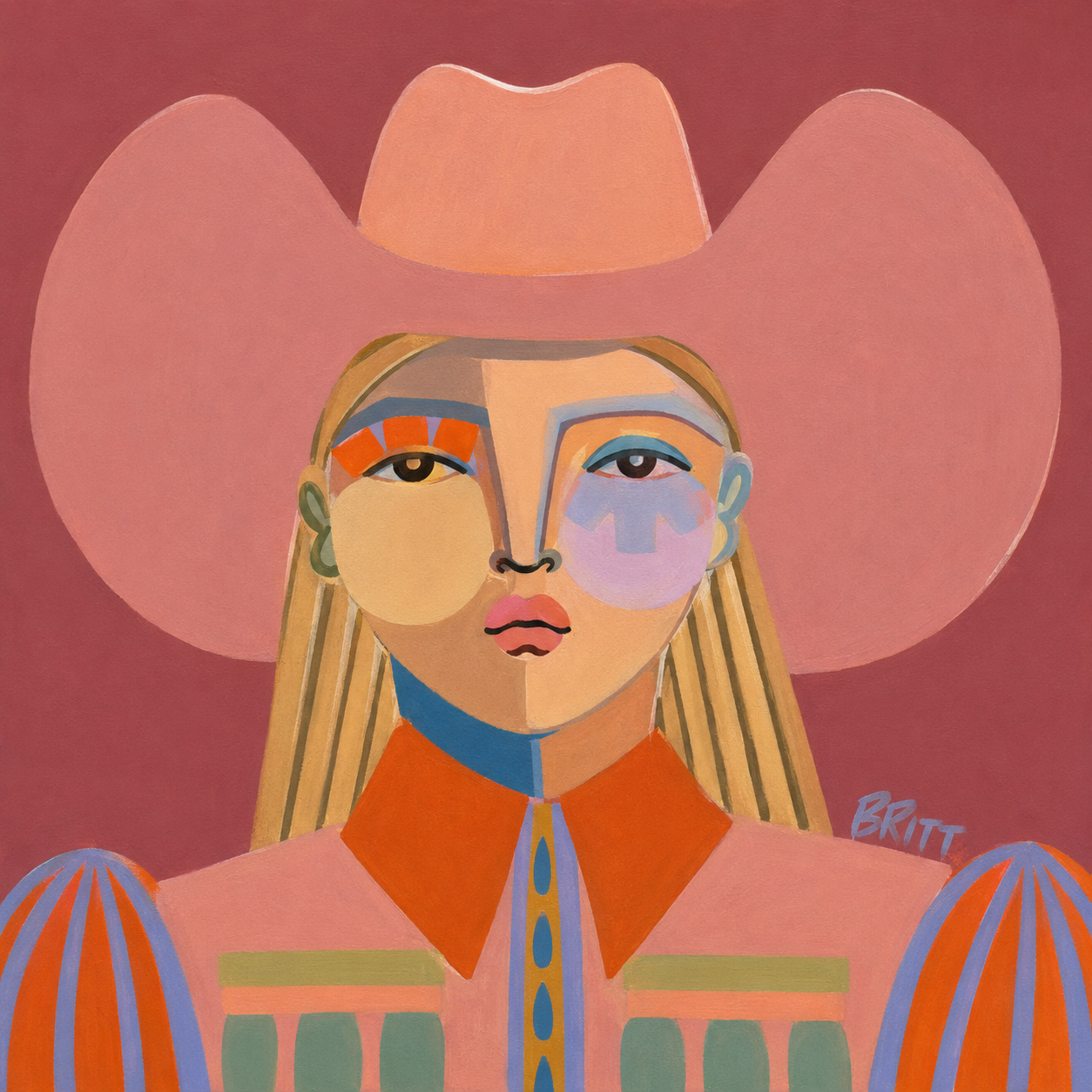 Clementine Rose Print