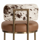 Bowen Cowhide Bar Stool